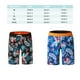 thumbnail image 3 of Guardurnaity Pantalones cortos de playa de poliéster Patrón estampado Piernas anchas Pantalones cortos de verano Pantalones casuales ajustables Prendas para la parte inferior del cuerpo Negro M, 3 of 6