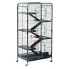 Pawhut 52 in. 6 Level Indoor Small Animal Cage