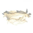 thumbnail image 4 of maytalsory Paper Lamp Shade Ceiling Pendant Light Cover White Flower Lampshade Decor L, 4 of 9