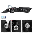 thumbnail image 6 of AKKON - Fits 2004-2008 Acura TSX Light Bar Projector Headlights + LED Tail Lamps Combo [Black Housing], 6 of 7