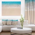 thumbnail image 1 of Serene White and Blue Waters - Large Seashore Canvas Print, 1 of 3
