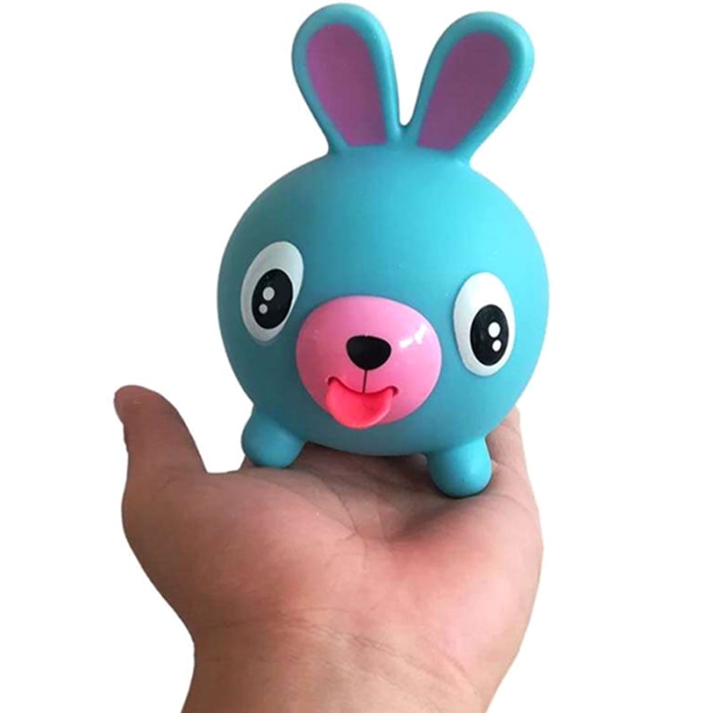 Details about   Squeaky Animal Jabber Ball Kids Toy Sticking Tongue Out Stress Relieve Gift Y1