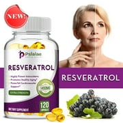 Pslalae Resveratrol 1450mg - Anti Agingm, Brain, Skin and Cardiovascular Health (30/60/120pcs)