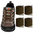thumbnail image 1 of Botas de senderismo Shoelaces Endoto para Merrell Moab, color negro y amarillo, 1 of 5