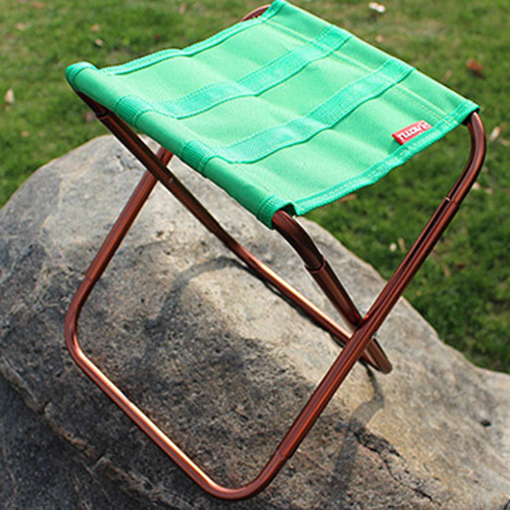 Portable Folding Chair Outdoor Camping Fishing Picnic Beach BBQ Stools MinYRF0 