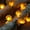 Pumpkin, variant on Thanksgiving Lights 10ft 30 LEDs Pumpkin String Lights with Remote Battery Powered Fall Decorative Lights for Harvest Festival Party Indoor Outdoor Autumn Decorations