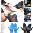 thumbnail image 3 of Nitrile Gloves 100pcs Food Grade Waterproof Allergy Free Disposable Glove, 3 of 4