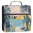 thumbnail image 5 of FORMRS Zipper Binder with Shoulder Strap 2-inch Ring 500 Sheet Capacity File Bag, Boho Style Sun, 5 of 5