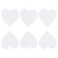 thumbnail image 4 of 6pcs Forma de corazón Tableros de dibujo de algodón Tablero de pintura al óleo Bocetos de lienzo, 4 of 7
