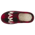 thumbnail image 4 of Dearfoams Women's Buffalo Check Mama Bear Mom Clog House Slipper, 4 of 6