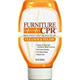 Furniture CPR (18oz Bottle)  Cleans, Polishes & Restores Wood Furniture with No Wax Build-up  Shine Adjusts to Any Finish  Conditions Tables, Cabinets, Trim, Doors & More