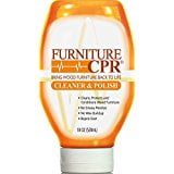 Furniture CPR (18oz Bottle) – Cleans, Polishes & Restores Wood Furniture with No Wax Build-up – Shine Adjusts to Any Finish – Conditions Tables, Cabinets, Trim, Doors & (Best Wood Cabinet Polish)