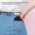 thumbnail image 2 of Qiilu LED Mirror, Portable Mirror,Portable Foldable 10X Magnification Mini 12 LEDs Makeup Mirror Cosmetic Tool, 2 of 7