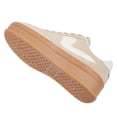 thumbnail image 4 of LUCKY STEP Thick Sole Suede Genuine Leather Classic Casual Walking Shoes,Beige,Womens, 4 of 6