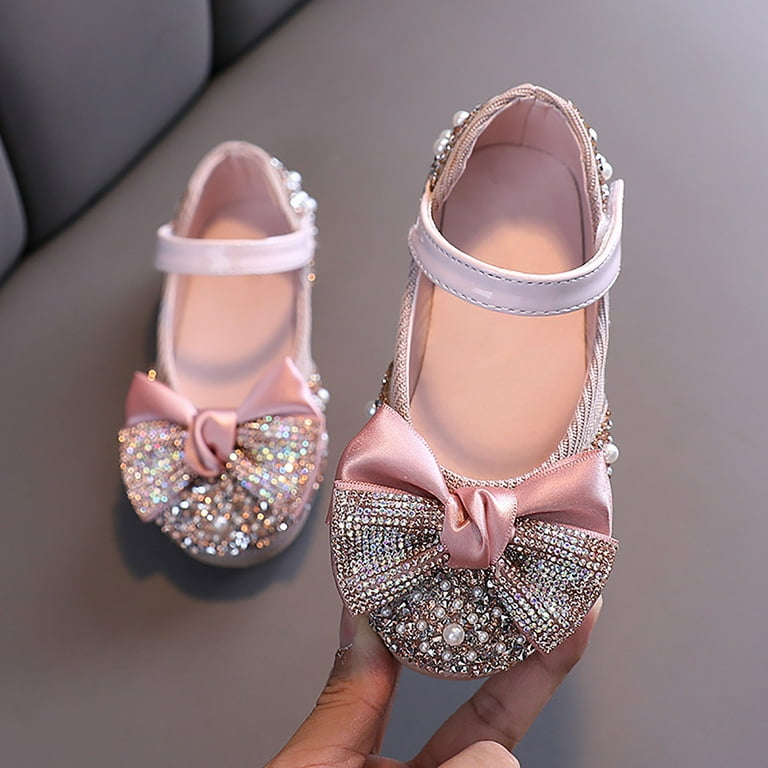 XIYNBAOK Princess Shoes for Girls Toddler Girl Mary Jane Shoes Girls Black  Dress Shoes Size 3 Sandals for Kids Girls Wide Toddler Shoes Shoes Baby,  Pink 2.5-3 Years - Walmart.com
