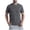 Gray, variant on GUZOM Mens Camo Print Short Sleeve Performance T-Shirt Quick Dry Moisture Wicking Lightweight Breathable Workout Gym Hiking Fishing Hunting Active Black,Size M
