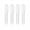 White, variant on Stcellnmex 4 Pack Yellow Erasable Tailors Chalk Fabric Marker Pencils For Quilting Sewing Crafting Supplies 0.6 x 4.13 Inch