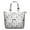 White Cow Moo, variant on Pink Cow Strawberry Scarf Pattern Travel Tote Bags for Women Carry On,Large Weekender Bags for Women Travel,Multi Functional Duffle Bag for Work,Shopping,Sports