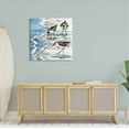 thumbnail image 2 of Stupell Industries Rockhampton Sandpipers Beach Grazing Painting Gallery Wrapped Canvas Print Wall Art, Design by Paul Brent, 2 of 7