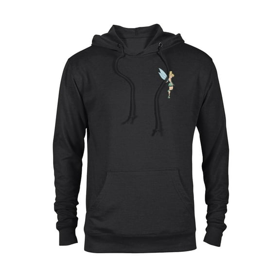Disney Peter Pan Tinker Bell Small Pose - Pullover Hoodie for Adults - Customized-Black