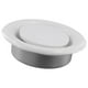 thumbnail image 5 of Round Air Vent Cover Outlet Adjustable Exhaust Vent Ducting Ventilation Ceiling Air Vent Cover 6inch, 5 of 5