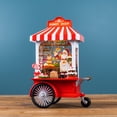 thumbnail image 2 of Melrose 10.75" LED Lighted Santa's Candy Shop Christmas Snow Globe, 2 of 2