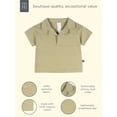 thumbnail image 7 of Modern Moments by Gerber Baby Boy Organic Johnny Collar Top, Sizes 0/3 Months - 24 Months, 7 of 7
