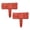 Red, variant on 2Pc Interlocking Garden Edging Stones, Plastic Landscape Edging Border, Decorative Faux Stone Lawn Divider, Weather Resistant Garden Fence Stakes for Flower Beds Pathways Lawn Yard Outdoor Decor