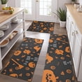 thumbnail image 2 of Trick or Treat Halloween Pattern Kitchen Rugs Sets Of 3,Kitchen Runner Rugs Non Skid Washable,Decorative Kitchen Floor Mats for Kitchen,Sink,Laundry,17"x30"+ 17"x47" + 17"x59", 2 of 6