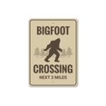 thumbnail image 2 of Bigfoot Crossing Novelty Decor, Metal Wall Sign - 10x14 Inches, 2 of 4