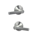 thumbnail image 4 of Schlage Fc172-Brw-Kin Custom Broadway Non-Turning Two-Sided Dummy Door Lever Set - Bronze, 4 of 7