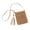 Khaki, variant on Women’s Boho Crochet Crossbody Bag Handmade Woven Rattan Tassel Shoulder Purse Summer Beach Mini Handbag