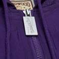 thumbnail image 4 of Men's Mitchell & Ness Purple Los Angeles Lakers Playmaker Full-Zip Hooded Windbreaker Jacket, 4 of 6