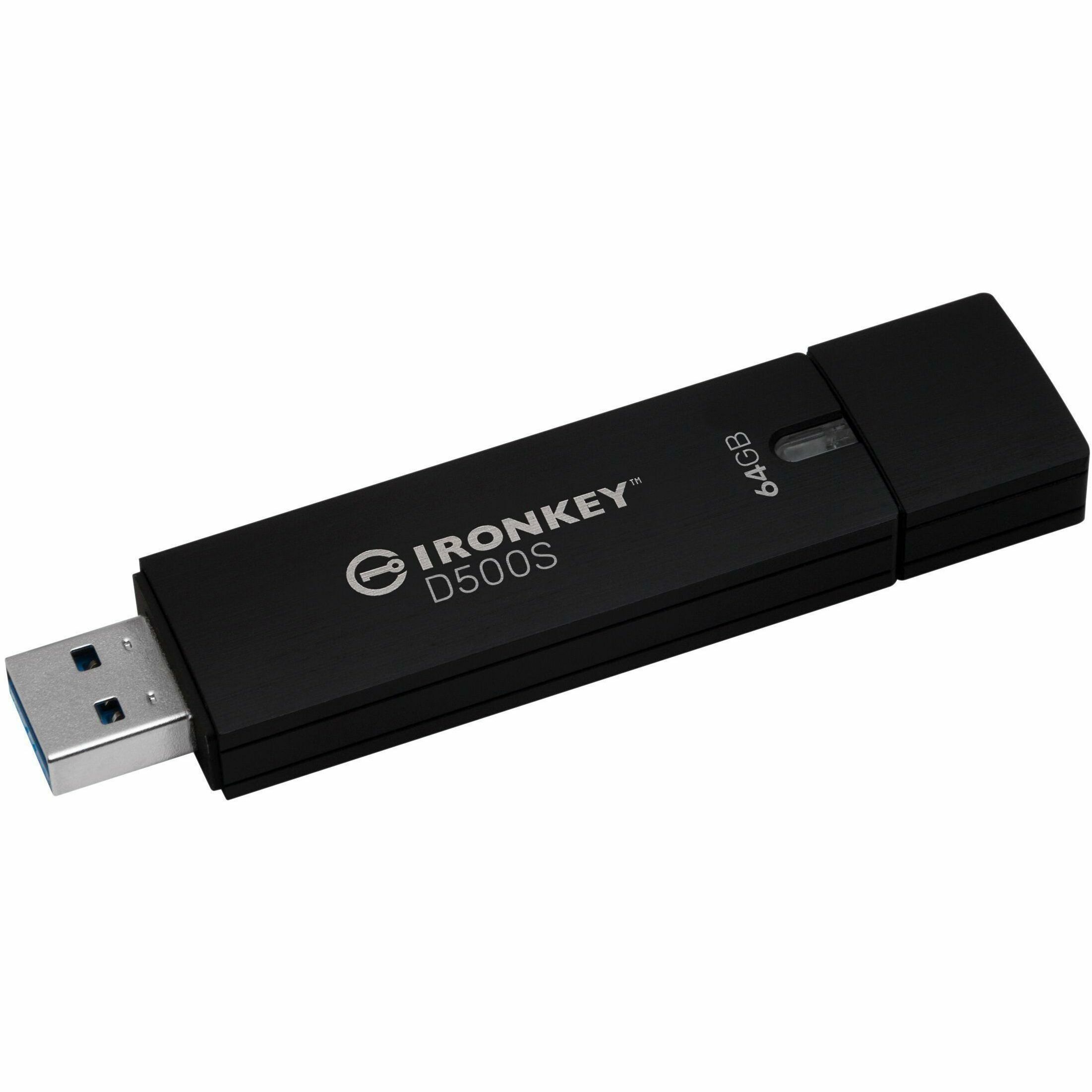 IronKey D500S 64GB USB 3.2 (Gen 1) Type A Flash Drive - image 2 of 7