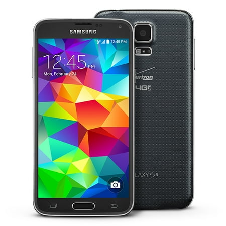 Verizon Samsung Galaxy S5 16GB Refurbished Smartphone, Black