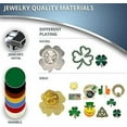thumbnail image 6 of PinMart St. Patrick's Day Lapel Pin – Shamrock Pins, Irish Enamel Pin, 6 of 6