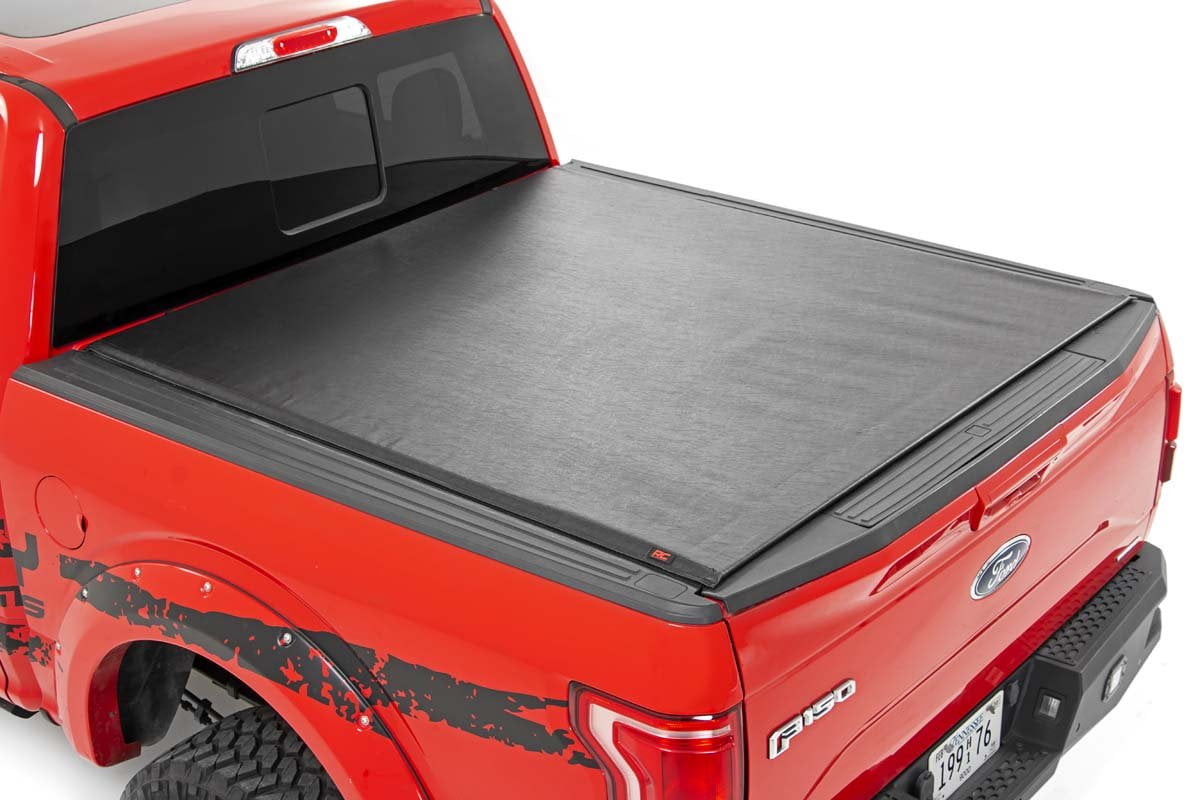 Rough Country Ford Soft RollUp Bed Cover for 1520 F150 w/5'5" Bed