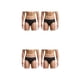 thumbnail image 3 of Guardurnaity 2x Cuerpo delgado Sellado flexible Ropa interior para hombre Calzoncillos para apariencia sexy Calzoncillos para hombre Calzoncillos negro L 2Conjunto, 3 of 6