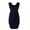 Navy, variant on Women's Maternity Dress - Summer Sleeveless Solid Color Pregnancy Gown, Breathable Pregnant Dress for Casual,Size for XXL