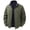 A-Army Green, variant on Baseball Jacket for Men Long Sleeve No Hooded Zip Up Tops Windbreaker Winter Workout Outwear with Pockets