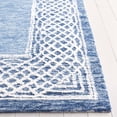 thumbnail image 4 of SAFAVIEH Ebony Ladonna Bordered Area Rug, Blue/Ivory, 4' x 6', 4 of 11
