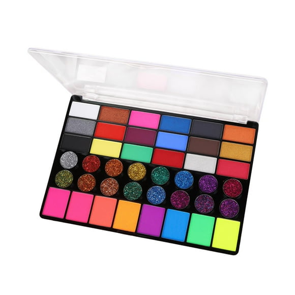 Face Body Paint 42 Water based Paints Multifunctional Easily Wash Off with Soapy