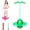 2, variant on Balance Jumping Ball, Jump Balance Ball with Durable Handle and Pump, Supports Core Strength and Coordination, Fun Exercise for Kids and Adults at Home, Parks