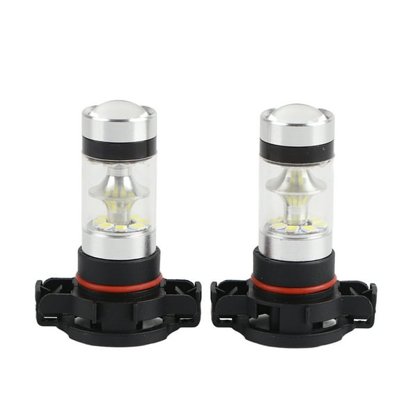 LED Bulb,2PCS 12‑24V 100W 6000K Fog Lightfor Jeep LED Fog Light Bulb Smart Functionality
