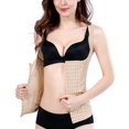 thumbnail image 4 of Women's Shapewear Postpartum Bandage,Tummy Control Zipper Open,Underbust Corset Waist Trainer Bodysuit, 4 of 6