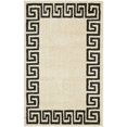 thumbnail image 1 of Unique Loom Athens Border Design Area Rug 2' x 3' Rectangular Beige/Black, 1 of 1