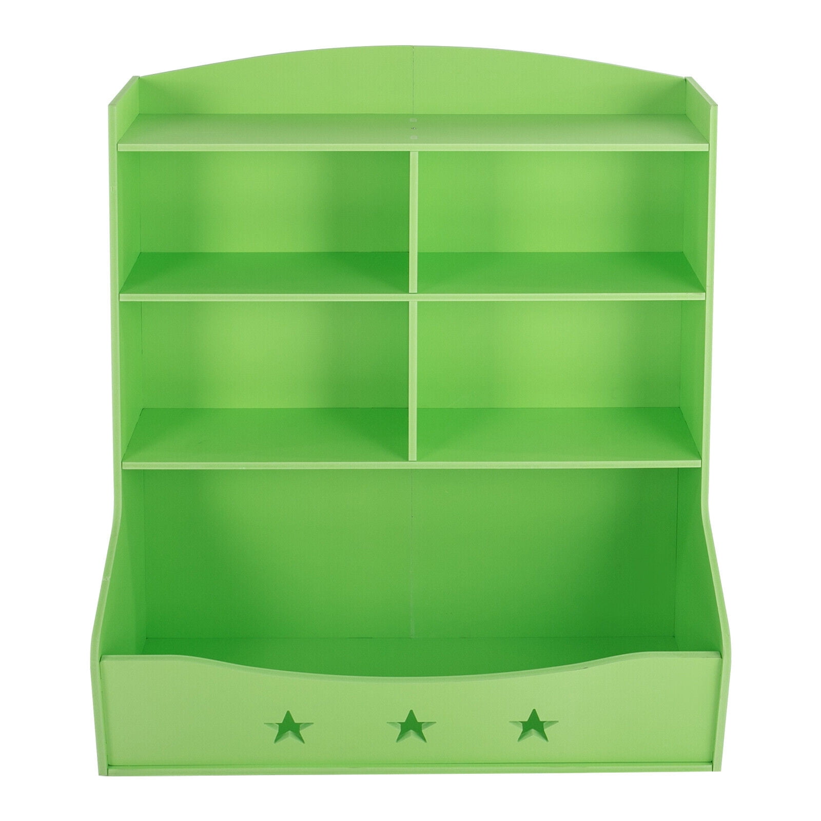 Kids Bin Toy Storage Box Bookcase Organizer Shelf Playroom Bookshelves Green