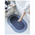 thumbnail image 3 of Alfombrilla absorbente antideslizante para baño de barro de diatomeas, para la entrada al baño del hogar, alfombra de secado rápido resistente a la suciedad, 3 of 4