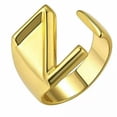 thumbnail image 1 of CUITING Fashion Adjustable Initial Alphabet Letter A-Z Ring Finger Rings Women Jewellery-Silver C, 1 of 9