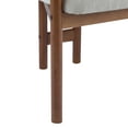thumbnail image 6 of Drew Modern Upholstered Dining Chairs with Solid Wood Frame, Beige, Set of 2, 6 of 9